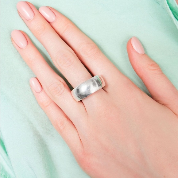 Hermès Silver Clarté Ring - Picture 9 of 9